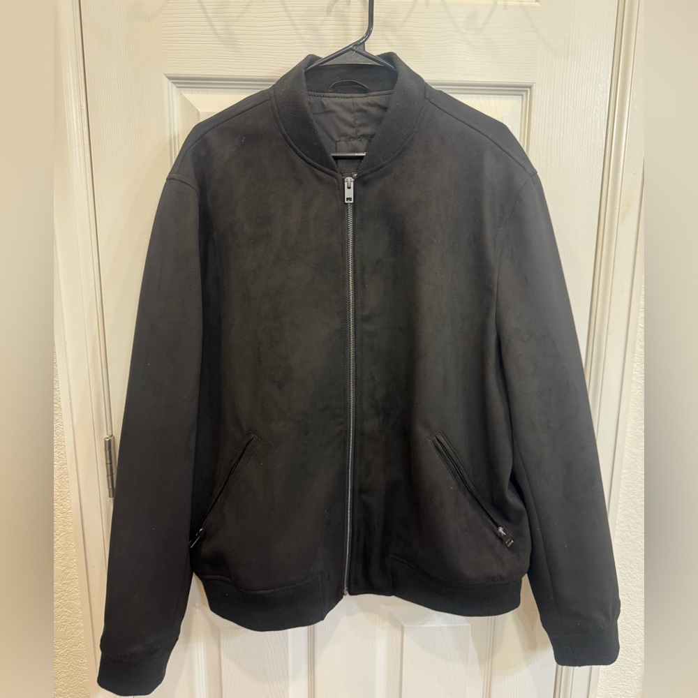 Men’s black Express bomber jacket